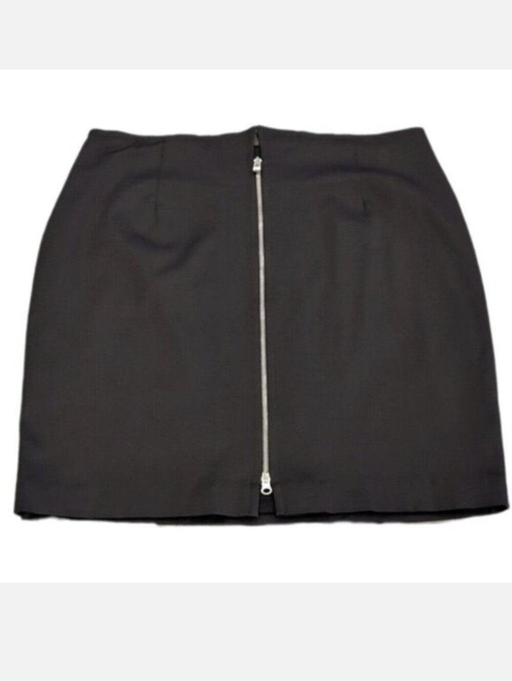 NEW Velika Designs Zip Front Pencil Skirt Plus Size 18 Black Made In Canada